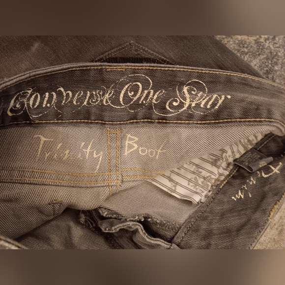 Converse One Star | Grey Trinity Boot Jean | NWOT - Picture 3 of 6